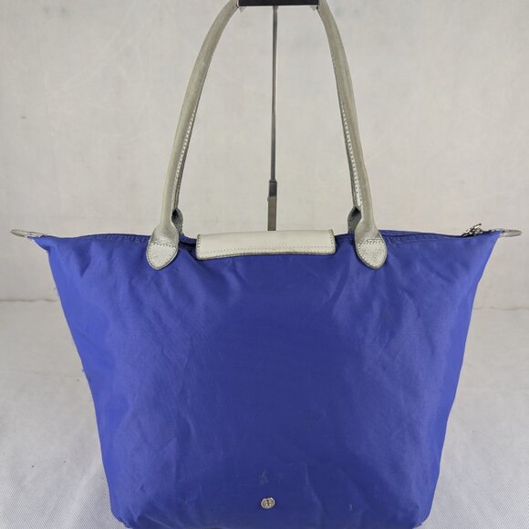 Longchamp Handbags - Longchamp le pillage Nylon Medium Blue Tote Handbag